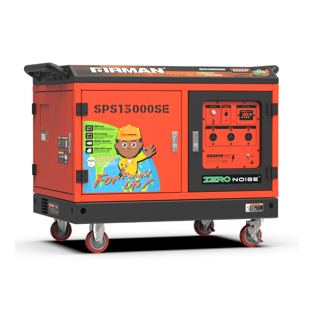 Firman-7kva-Key-Start-Sound-Proof-Petrol-Generator- SPS13000SE