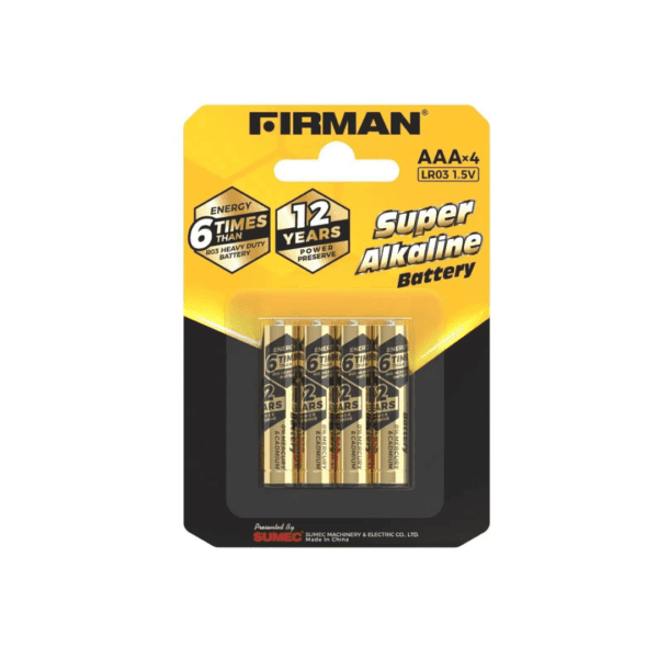 Firman-Super-Alkaline-Battery-AAAx4-LR03-1.5V