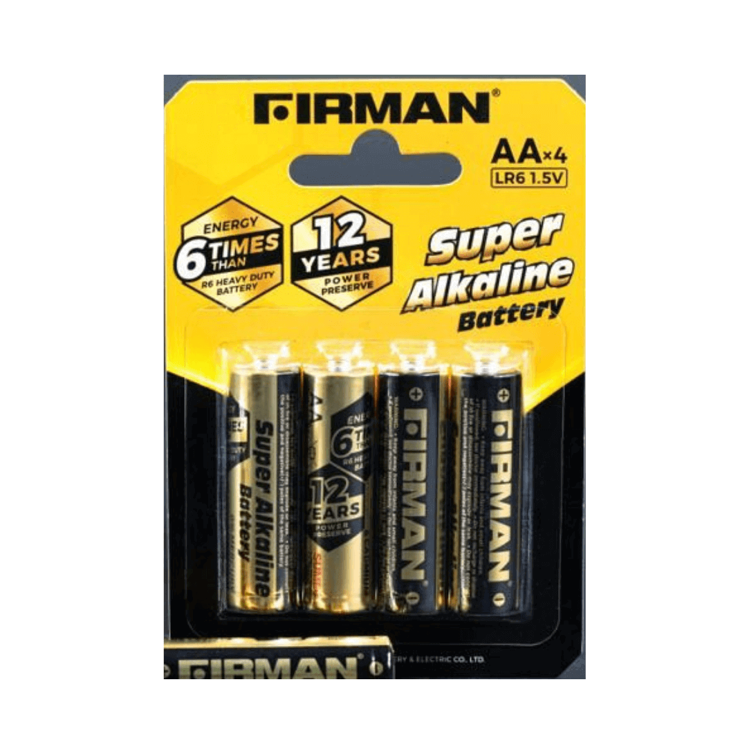 Firman-Super-Alkaline-Battery-AAx4-LR6-1.5V