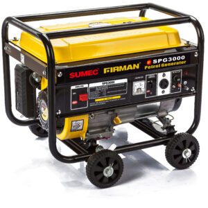 Sumec-Firman-2.5kva-Manual-Generator-with-wheels-SPG3000